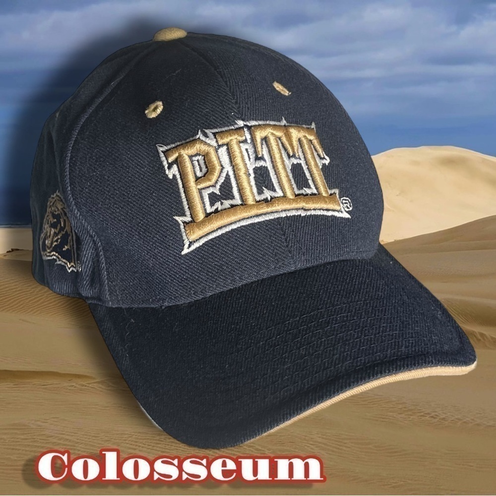 Pittsburgh Panthers Pitt Baseball Cap by Colosseum Wool Blend